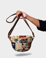Bohemian Patchwork Convertible Sling Bag