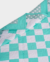 Soft Green Nursery Baby Quilt