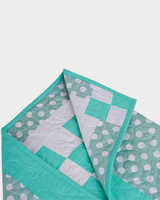 Soft Green Nursery Baby Quilt