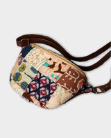 Patchwork Convertible Sling Bag / Fanny Pack