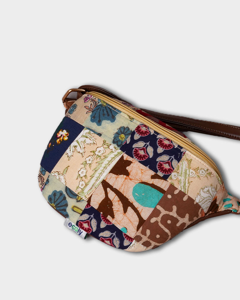 Bohemian Patchwork Convertible Sling Bag