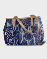 The Indigo Petal & Tile Tote Bag