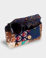 Indigo Patchwork Quilt Eyewear Case