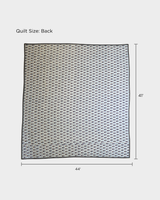 Sweet Blue & Lime Baby Quilt