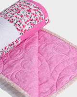 Sweet Dreams Pink Block Baby Quilt