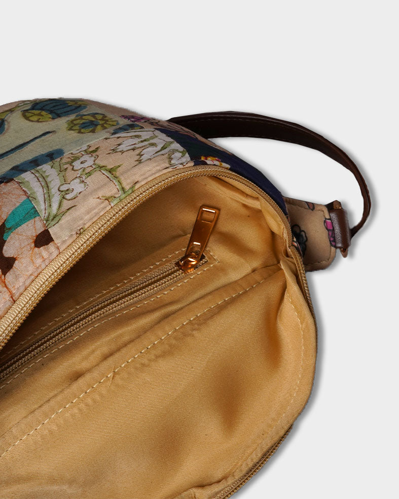 Patchwork Convertible Sling Bag / Fanny Pack