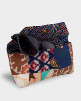 Indigo Patchwork Quilt Eyewear Case
