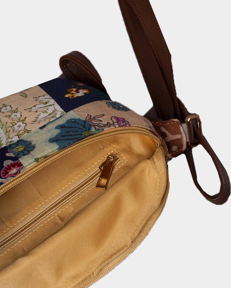 Bohemian Patchwork Convertible Sling Bag