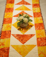 Warm Harvest Quilted Dinner Table Runner