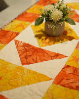 Warm Harvest Quilted Dinner Table Runner