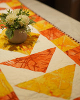 Warm Harvest Quilted Dinner Table Runner