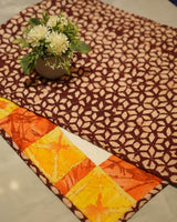 Warm Harvest Quilted Dinner Table Runner